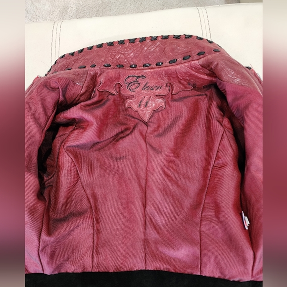 Eleven 11 Women's Custom Leather Jacket, sz Med - Picture 15 of 15